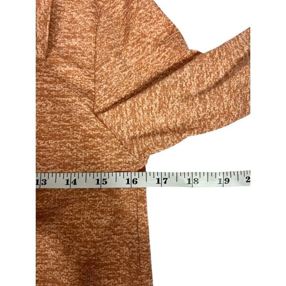 LuLaRoe Women's Valentine Long Sleeve Orange Top - Picture 4 of 6